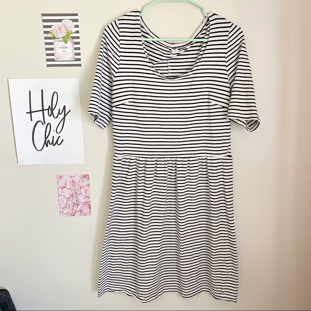 Old Navy Striped Dress L